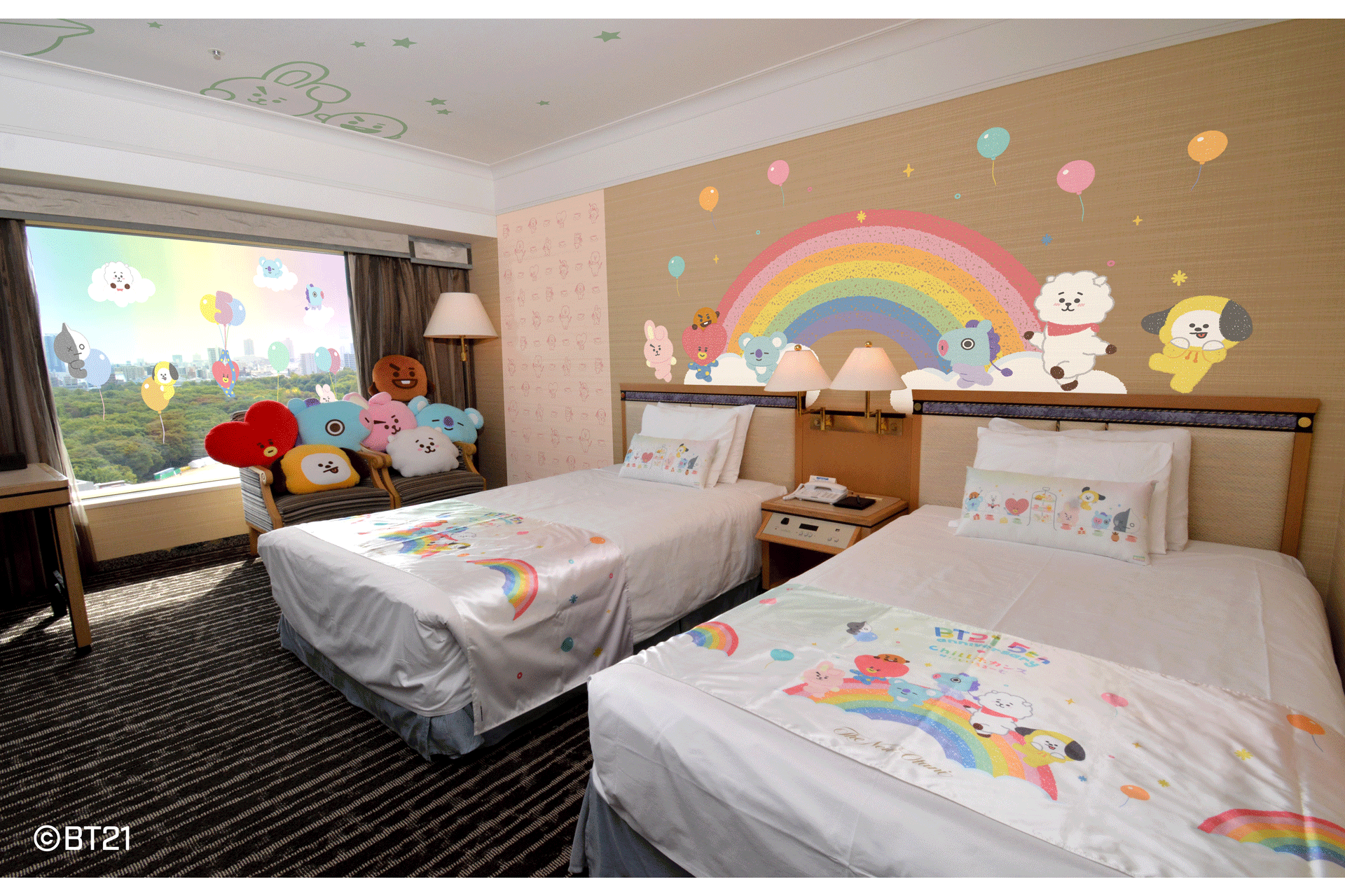 Gallery | BT21のコラボレーションルーム | Hotel New Otani Osaka