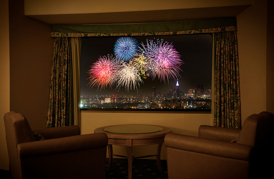 10,000発の花火をひとりじめ！この夏最強の特等席はホテルで決まり