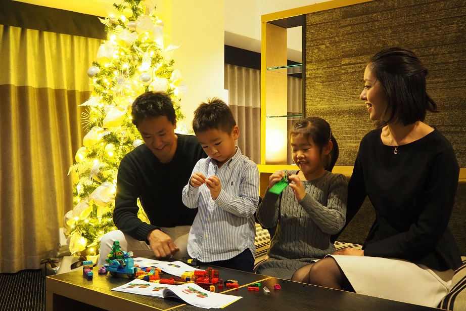 わが家はホテルでレゴ 三昧 お子さま朝食無料特典付 今年は家族でおこもりクリスマス ホテルニューオータニ 東京