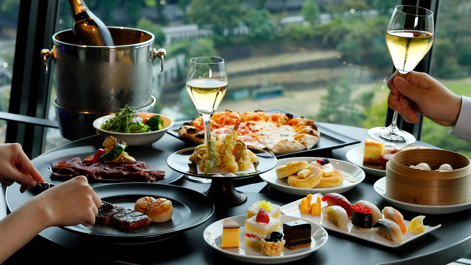 View Dining The Sky レストラン バー ホテルニューオータニ 東京