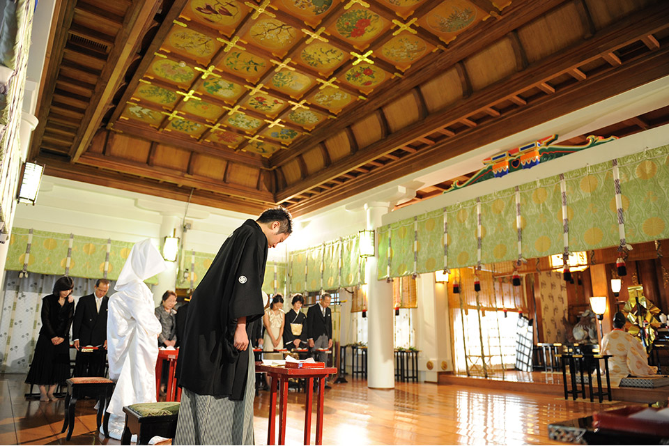 日枝神社 挙式 ホテルニューオータニ 東京 ウエディング